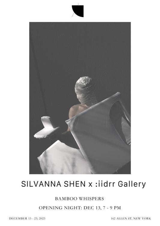 'BAMBOO WHISPERS' solo exhibition at the :iidrr Gallery in New York