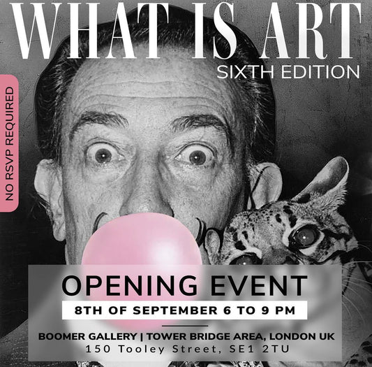 🇬🇧'What Is Art' exhibition at Boomer Gallery