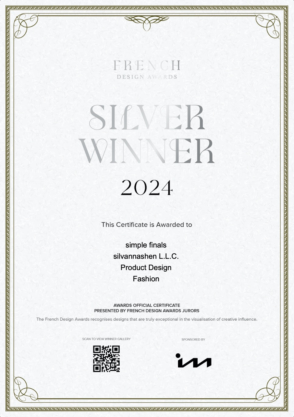 French Design Awards 2024