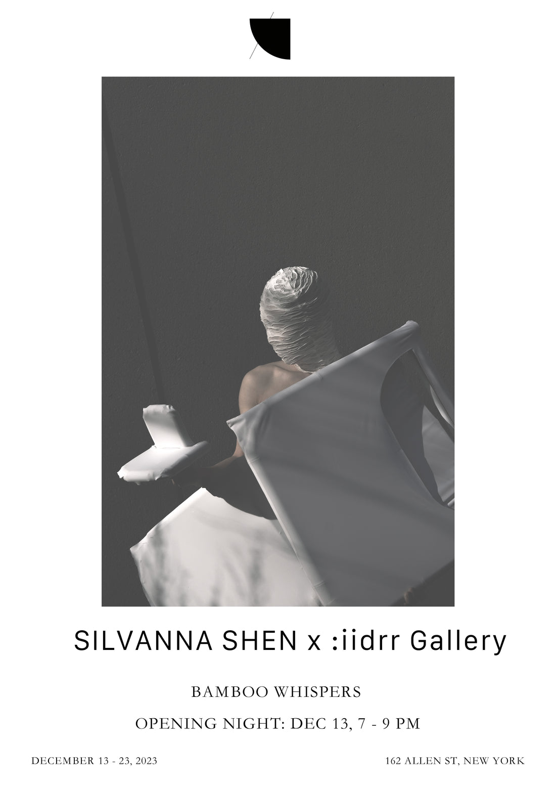 'BAMBOO WHISPERS' solo exhibition at the :iidrr Gallery in New York